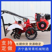 定做加工多功能農(nóng)用果園開溝機四驅(qū)家用翻地機微耕機種植封湯機