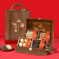 福利爆款四拼廠家批發(fā)禮盒高端海參鮑魚魚膠人參年貨長輩中秋春節(jié)