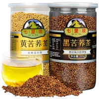 廠家直銷兩瓶苦蕎茶全株黃苦蕎黑苦蕎大胚芽瓶組合裝支持一件代發(fā)